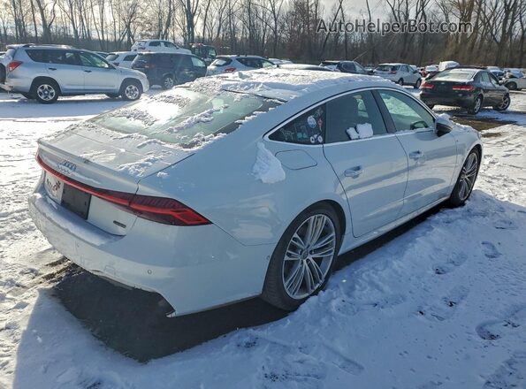 WAUU2AF2XKN024707 2019 AUDI A7 White Задня права чверть