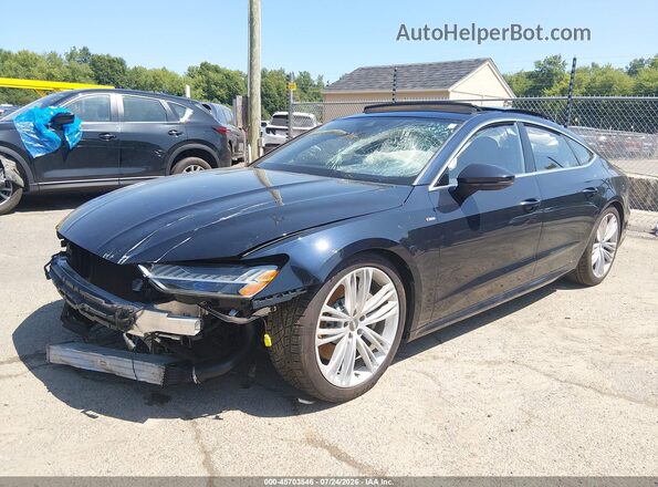 WAUV2AF29KN049067 2019 AUDI A7 Dark Blue Przód lewy