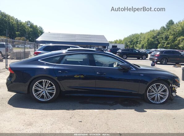 WAUV2AF29KN049067 2019 AUDI A7 Dark Blue Widok wnętrza 360 stopni