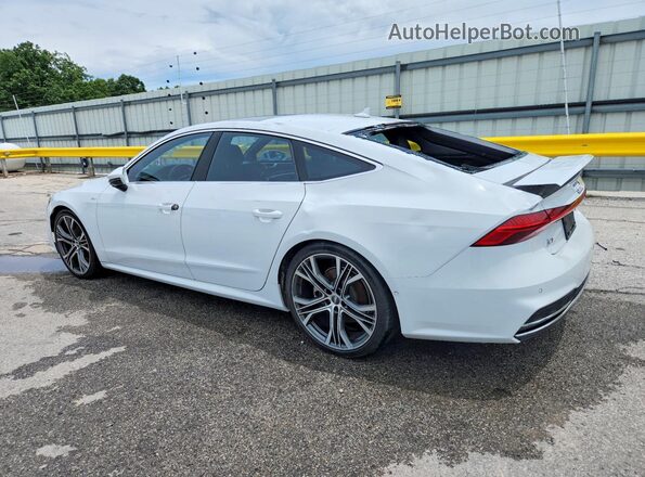 WAUV2AF2XKN040765 2019 AUDI A7 White Հետևի ձախ