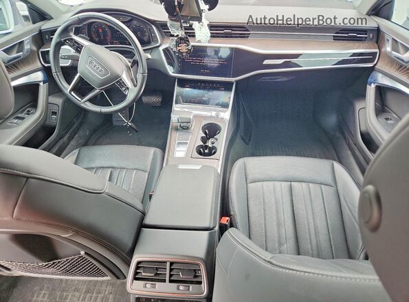 WAUV2AF2XKN040765 2019 AUDI A7 White Առջևի վահանակի տեսք