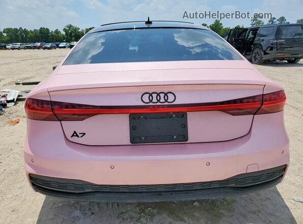 WAUV2BF23PN086015 2023 AUDI A7 Pink Rear view