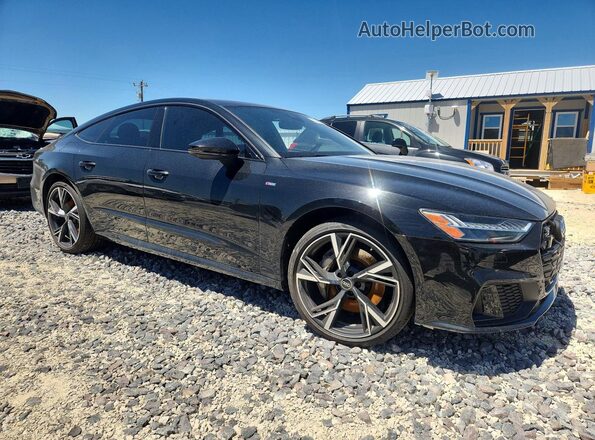 WAUV2BF25SN023197 2025 AUDI A7 Черный Передняя правая четверть