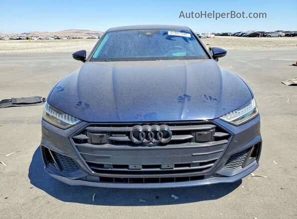 WAUVPBF24MN030954 2021 AUDI A7 Blue Widok z przodu