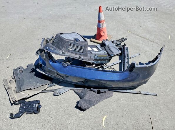 WAUVPBF24MN030954 2021 AUDI A7 Blue Widok komory silnika