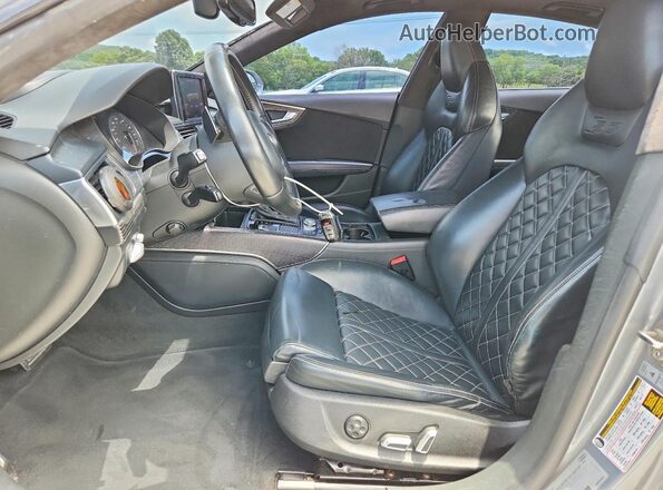 WAUW2AFC2GN114751 2016 AUDI S7 Silver წინა სალონის ხედი