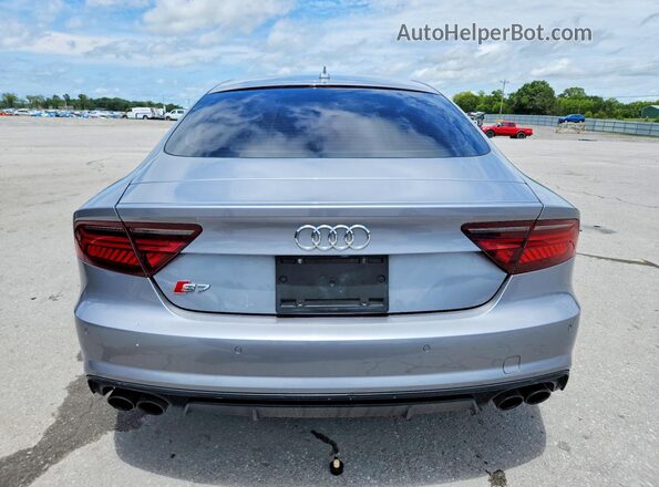 WAUW2AFC2GN114751 2016 AUDI S7 Silver უკანა ხედი