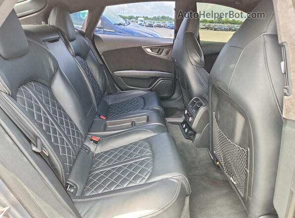 WAUW2AFC2GN114751 2016 AUDI S7 Silver უკანა სავარძლების ხედი