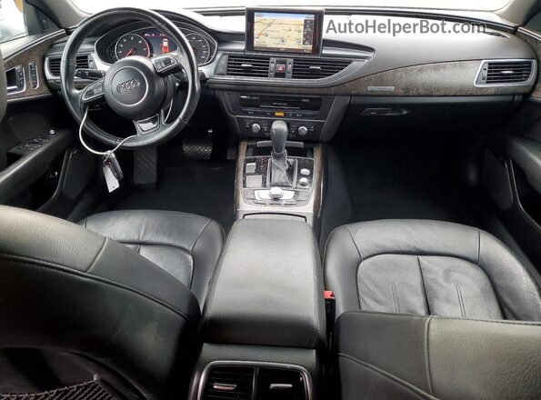 WAUW2AFC3HN038782 2017 AUDI A7 Gray Вид панелі приладів