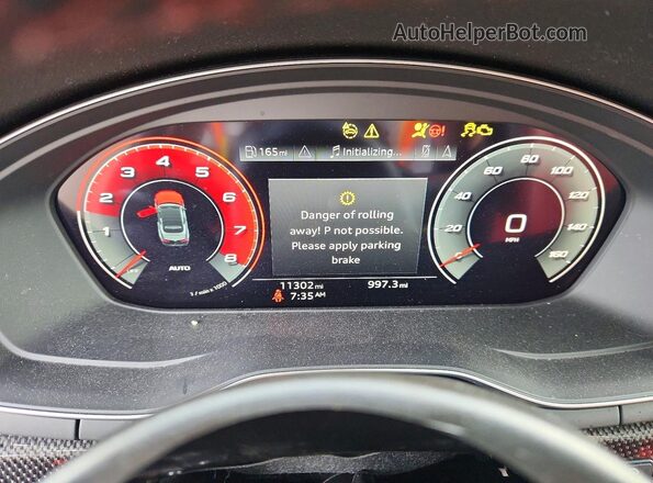 WAUW4GF52RN000704 2024 AUDI S5 Gray Vista del cuadro de instrumentos