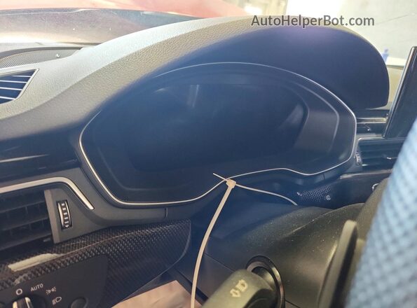 WAUW4GF56RN007588 2024 AUDI S5 Red Widok zestawu wskaźników