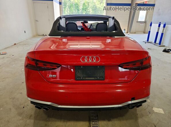 WAUW4GF56RN007588 2024 AUDI S5 Red Widok z tyłu