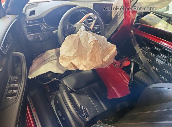 WAUW4GF56RN007588 2024 AUDI S5 Red Widok deski rozdzielczej