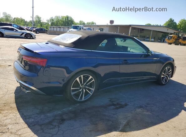 WAUW4GF58RN000190 2024 AUDI S5 Blue Задня права чверть