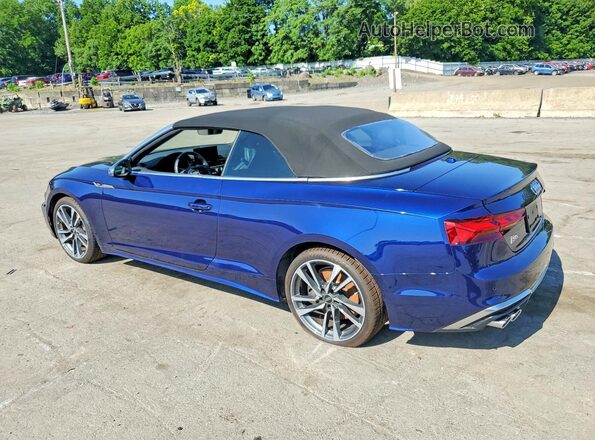 WAUW4GF58RN000190 2024 AUDI S5 Blue Задня ліва чверть