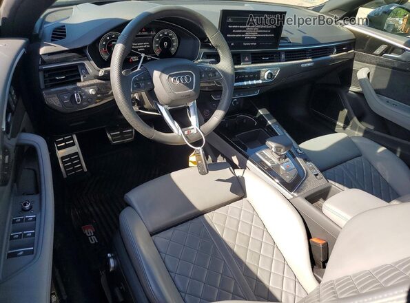 WAUW4GF58RN000190 2024 AUDI S5 Blue Вид панелі приладів