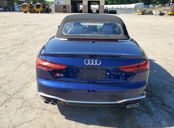 WAUW4GF58RN000190 2024 AUDI S5 Blue Вид ззаду