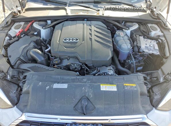 WAUWAGF54MN007364 2021 AUDI A5 White Вид задньої частини салону