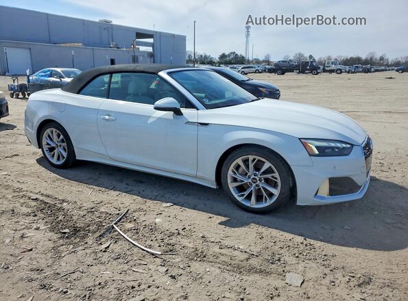 WAUWAGF54MN007364 2021 AUDI A5 White Передня права чверть