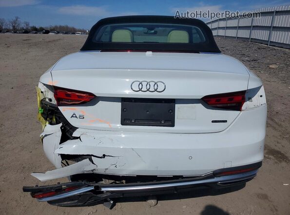 WAUWAGF54MN007364 2021 AUDI A5 White Вид ззаду