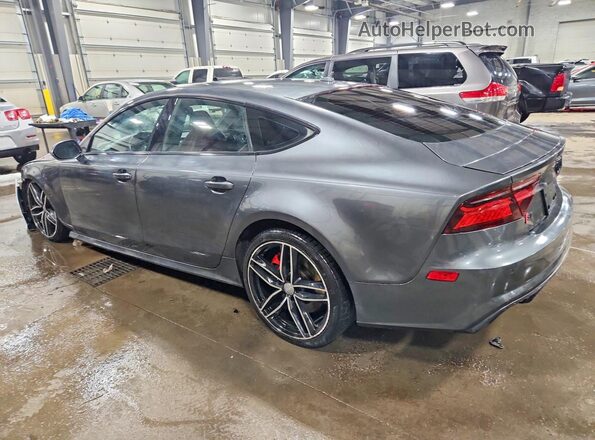 WAUWFBFC7JN066326 2018 AUDI S7 Серый Задняя левая четверть