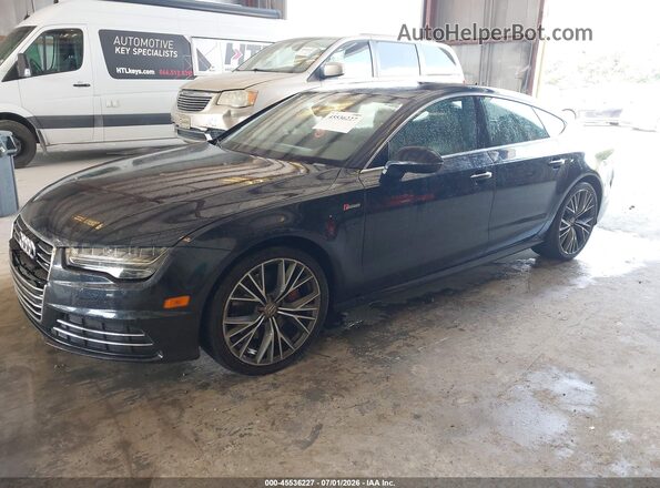 WAUWGAFC1GN054091 2016 AUDI A7 Blue Przód lewy