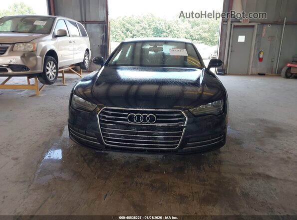 WAUWGAFC1GN054091 2016 AUDI A7 Blue Widok zestawu wskaźników