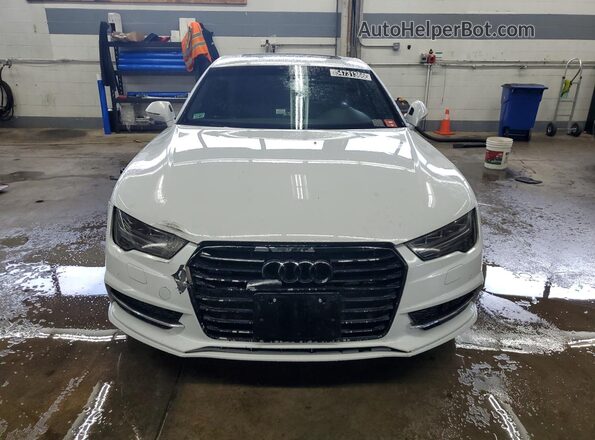 WAUWGAFC1GN183660 2016 AUDI A7 White Vista de la etiqueta del VIN