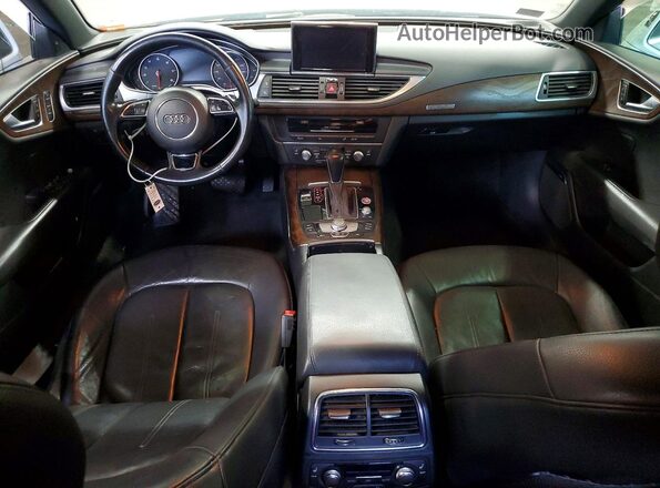 WAUWGAFC1GN183660 2016 AUDI A7 White Vista del salpicadero
