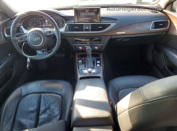 WAUWGAFC2GN022539 2016 AUDI A7 White Widok deski rozdzielczej