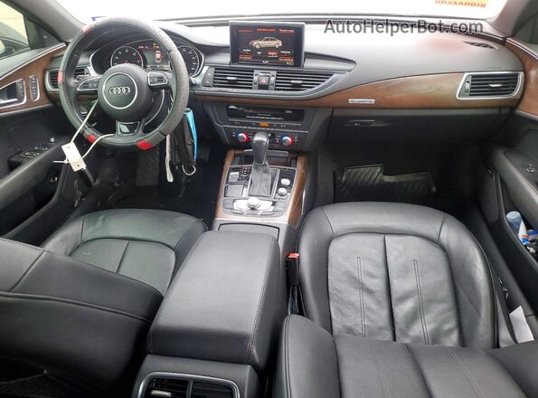 WAUWGAFC3GN011646 2016 AUDI A7 Black Dashboard view