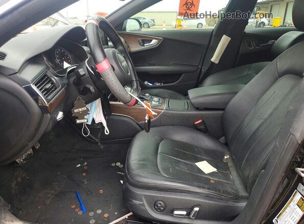 WAUWGAFC3GN011646 2016 AUDI A7 Black Front interior view