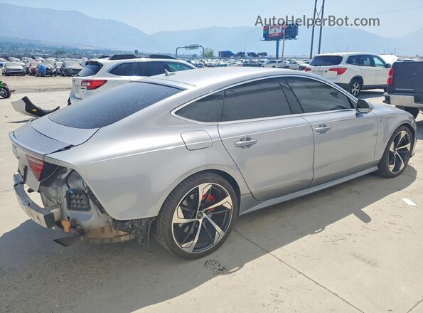 WAUWGAFC5GN056541 2016 AUDI A7 Silver Trasero derecho