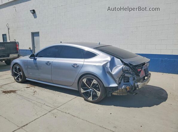 WAUWGAFC5GN056541 2016 AUDI A7 Silver Trasero izquierdo