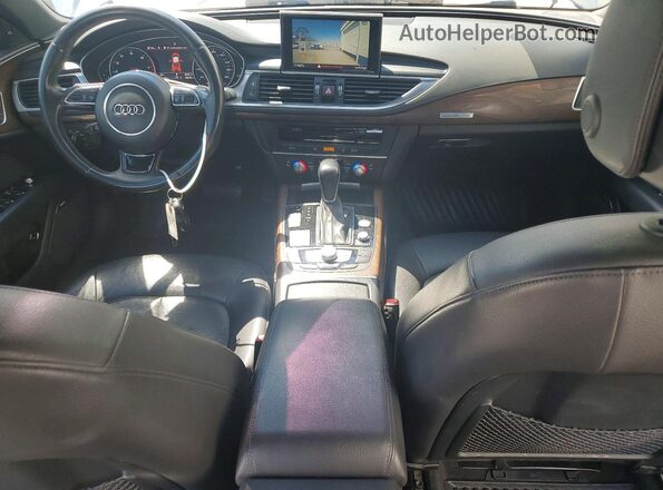 WAUWGAFC5GN056541 2016 AUDI A7 Silver Vista del salpicadero
