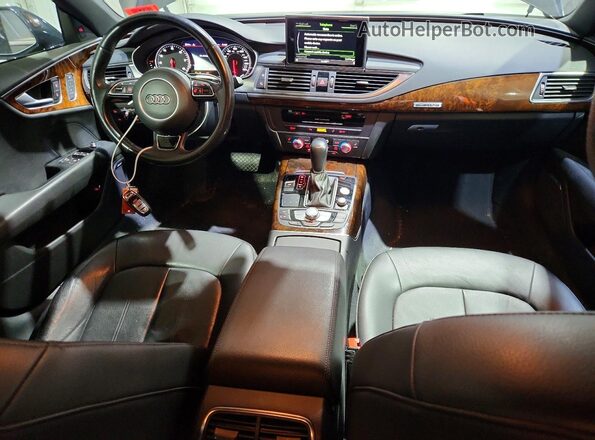 WAUWGAFC5GN169843 2016 AUDI A7 Black Vista del salpicadero