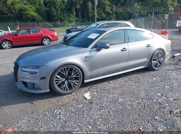 WAUWGAFC6GN057343 2016 AUDI A7 Silver Front left