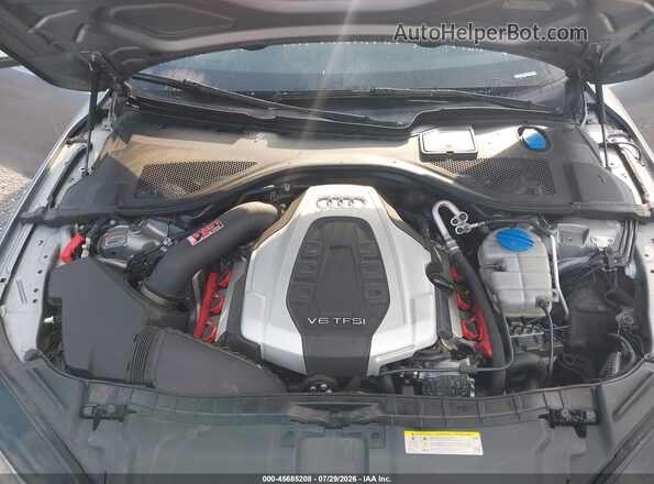 WAUWGAFC6GN057343 2016 AUDI A7 Silver Rear view