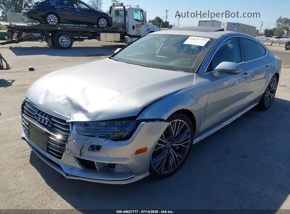 WAUWGAFC9GN009478 2016 AUDI A7 Silver Front left