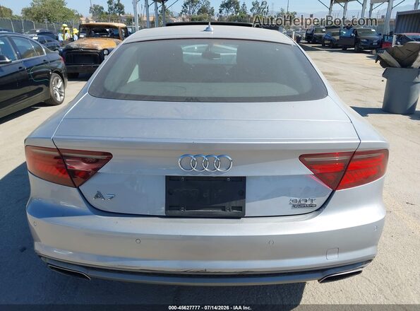 WAUWGAFC9GN009478 2016 AUDI A7 Silver 