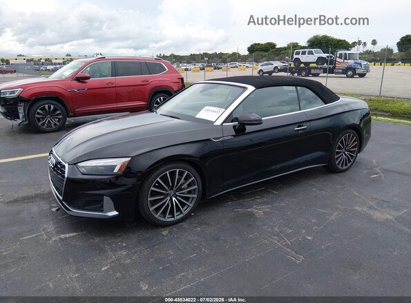 WAUWNGF52LN002327 2020 AUDI OTHER Black Առջևի ձախ երեք քառորդ տեսարան