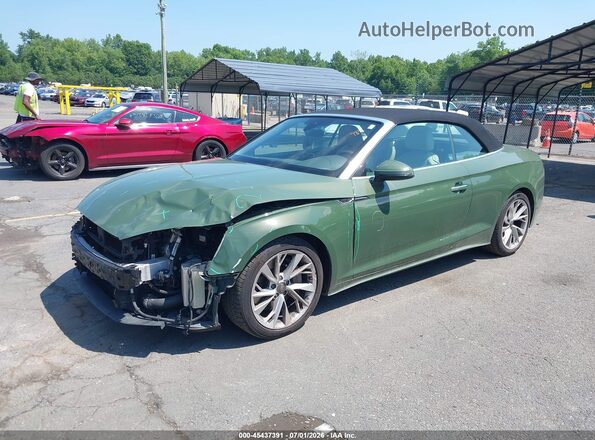 WAUWNGF55LN002256 2020 AUDI OTHER Зеленый Передняя левая четверть
