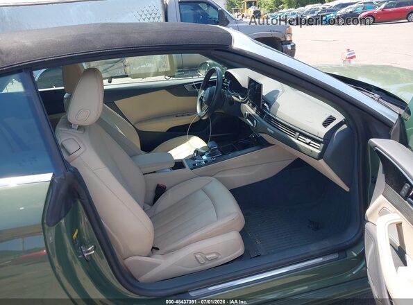 WAUWNGF55LN002256 2020 AUDI OTHER Зеленый Вид салона спереди