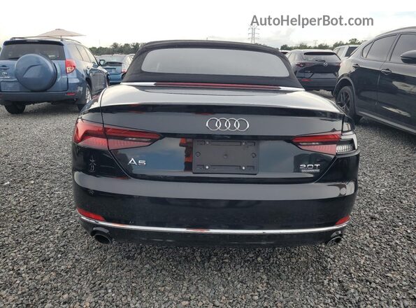 WAUWNGF58JN016648 2018 AUDI A5 Black Вид ззаду