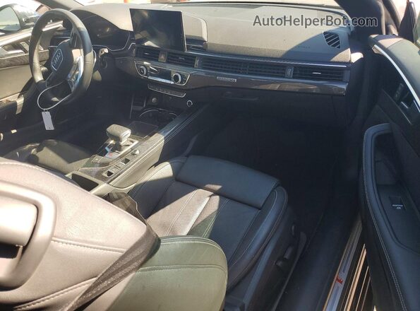 WAUY4GF56MN001260 2021 AUDI S5 Blue Առջևի վահանակի տեսք