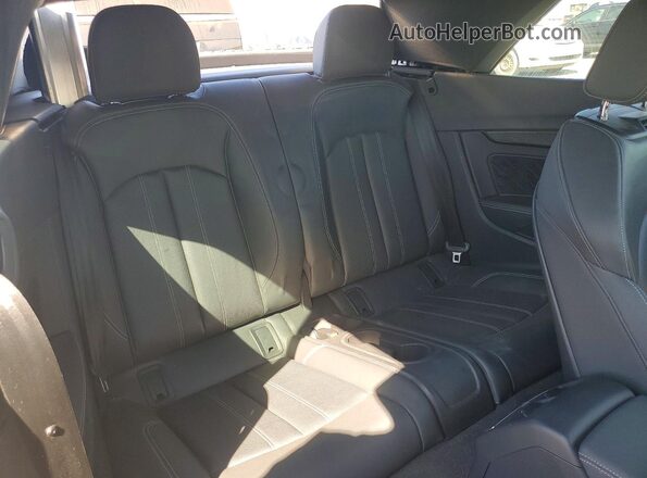 WAUY4GF56MN001260 2021 AUDI S5 Blue Հետևի նստատեղերի տեսք