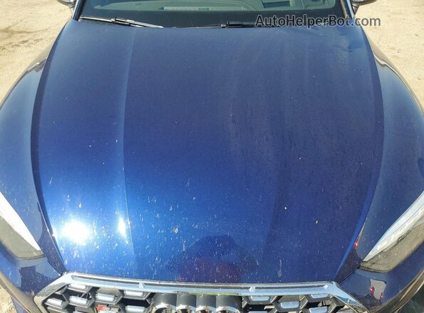 WAUY4GF56MN001260 2021 AUDI S5 Blue Սալոնի հետևի տեսք