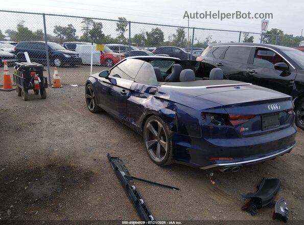 WAUY4GF5XKN006894 2019 AUDI S5 Blue უკანა მარცხენა