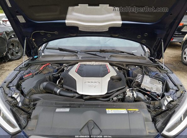 WAUY4GF5XKN006894 2019 AUDI S5 Blue უკანა ხედი