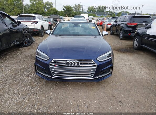 WAUY4GF5XKN006894 2019 AUDI S5 Blue უკანა სალონის ხედი